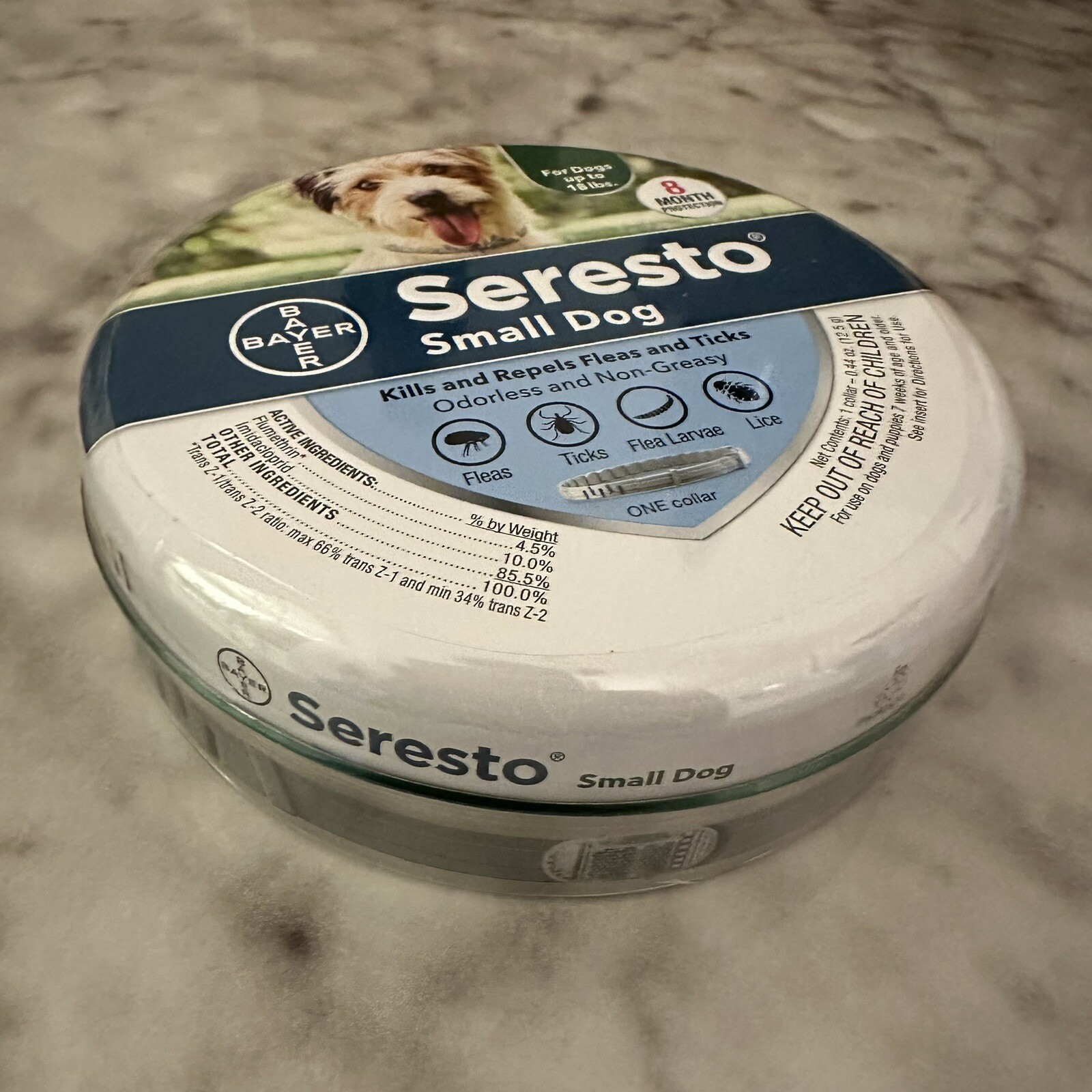 Seresto Flea and Tick Collar 8 Months Proctection for Small Dogs