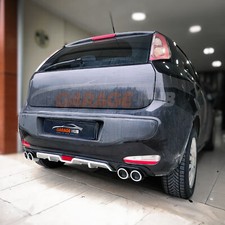 DIFFUSORE POSTERIORE FIAT PUNTO EVO GRANDE PUNTO DOPPIO SCARICO DAM SPOILER