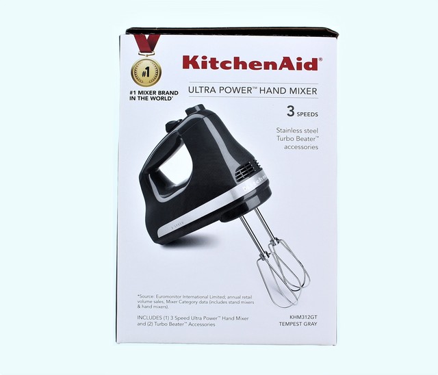 kitchenaid ultra power 3 speed hand mixer