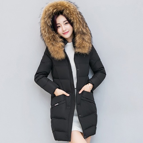 Parka Outwear Faux Fur Hoodie Down 