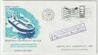 23/3/1967 UK GB Cover - Seaspeed Hovercraft Service - Cowes - Portsmouth