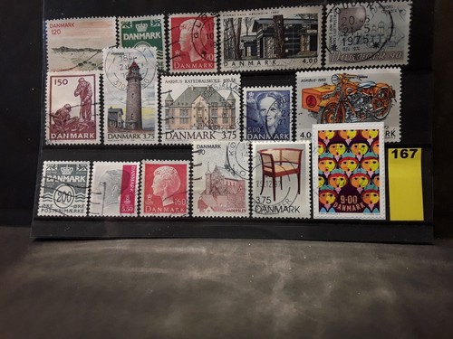 * DÄNEMARK 🇩🇰 Kollektion gestempelt (Lot 167)