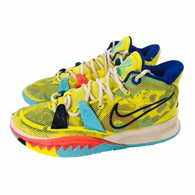 シューズ(男性用) NIKE KYRIE 7 EP 1 WORID 1 PEOPLE Nike Kyrie 7 1 World 1 People Yellow Men's - CQ9326-700