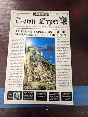Town Cryer Issue 12 Mordheim Game Workshop