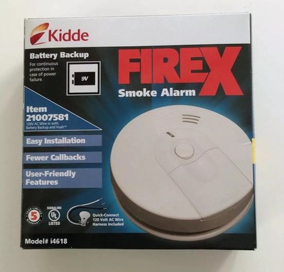 Firex smoke alarm i4618 Firex smoke alarm i4618