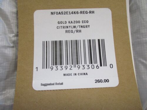 THE NORTH FACE GOLD KAZOO ECO SLEEPING BAG YELLOW & GRAY NF0A52E14K6-REG-RH - Picture 14 of 14