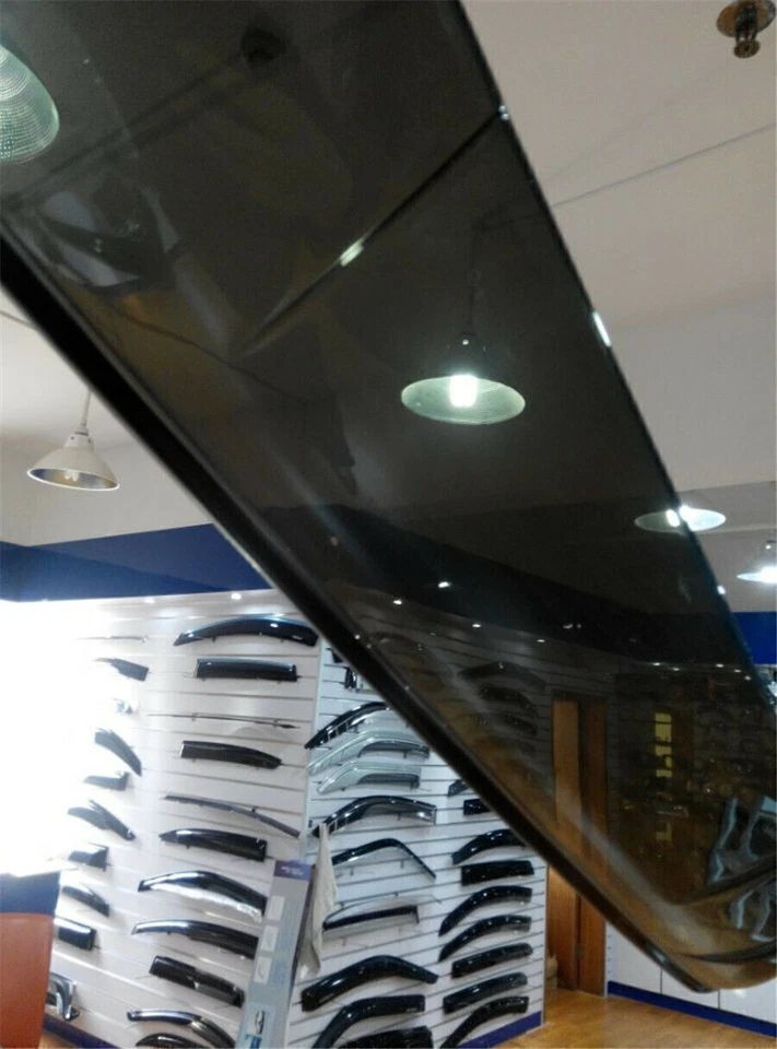 92x14cm Dark Smoke Car Sunroof Visor Moon Roof Rain Guard Wind Deflector US Ship Foto 4 de 4