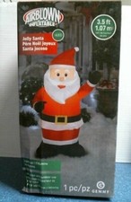 Gemmy 87644, Airblown Inflatable 3.5' LED Jolly Santa, FREE SHIPPING