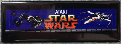 Atari Star Wars Arcade Game Marquee Fridge Magnet