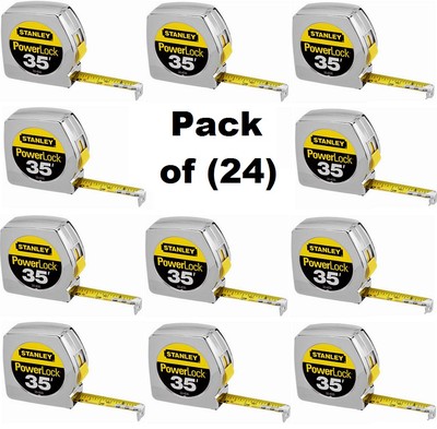 Stanley 33-835 35' ft  PowerLock Tape Measure Ruler -24 Pack