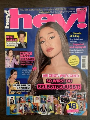 Hey! 05-2019 Heft - Komplett! Camilla Cabello, Monsta X, Ariana, Asa, Shirin