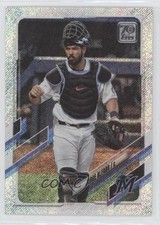 2021 Topps Wal-Mart Foilboard 651/790 Jorge Alfaro #87 0h1