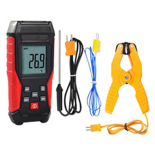 Digital Type K Thermocouple Thermometer HVAC Temperature Clamp Meter, -328 F 250