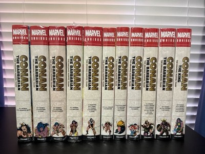 Conan The Barbarian Original Marvel Years Omnibus Vols 1-10 + Conan The King