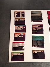Vintage Husqvarna Dealer Microfiche Parts & Service Manual Card Lot Of 120 OEM