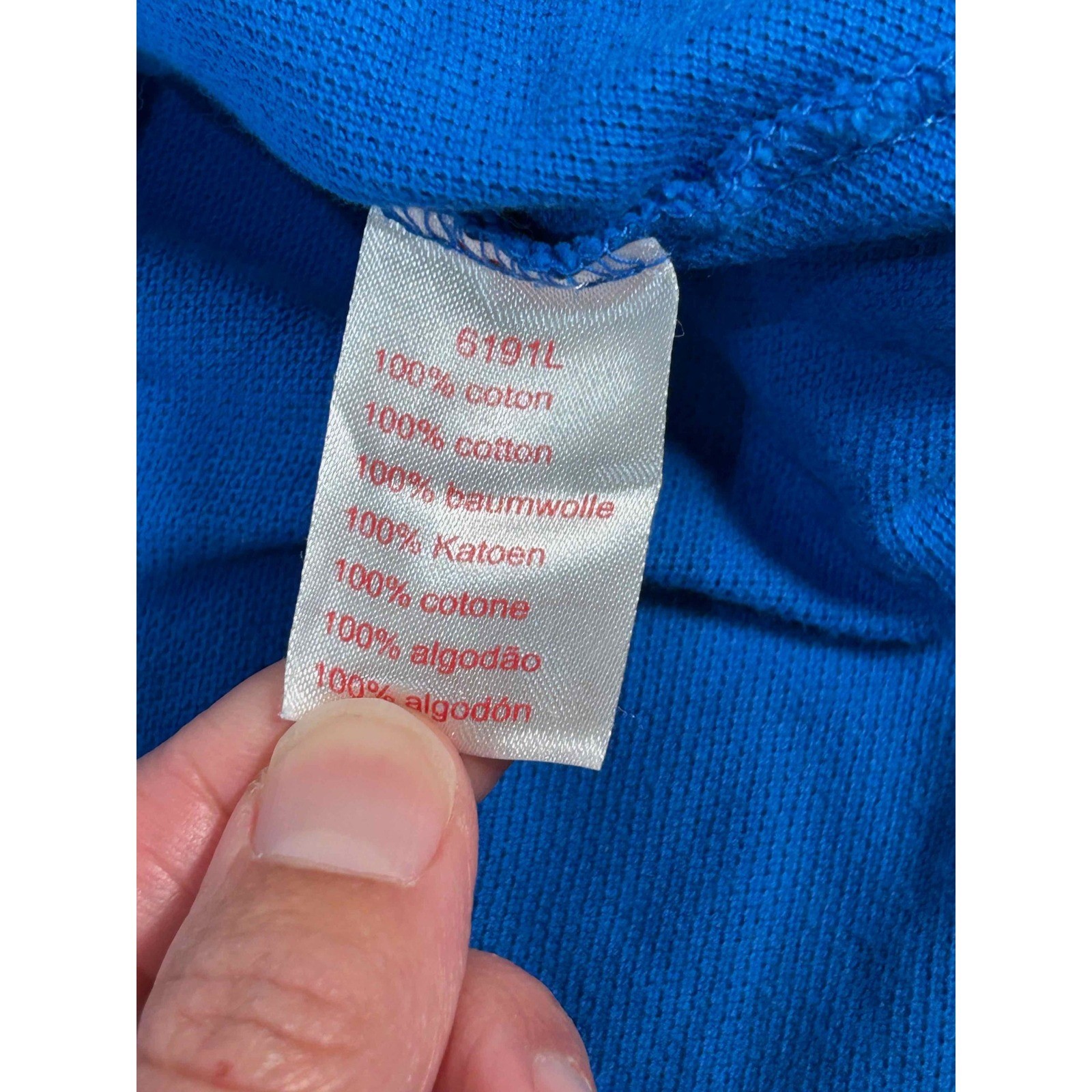 Lacoste L!VE Polo Shirt Mens Size 2XL Blue Short Sleeve Casual Classic Fit thumbnail 4