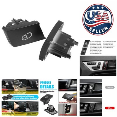 High-Quality Passenger Side Door Lock Button for Mercedes W204 W212 W166 Models