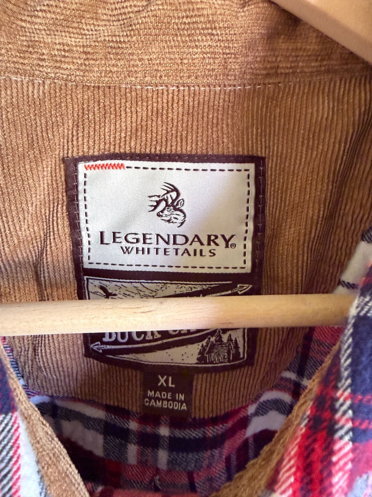 2 Tias Legendary White Tails The Original Buck Camp Shirt XL | eBay
