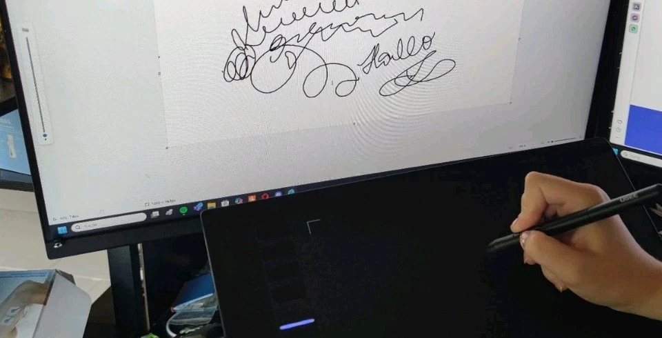 UGEE M708 Zeichentablett - Grafiktablett, Schwarz - Bild 3 von 3