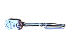 Snap On Tools 38 Drive Compact Body Chrome Ratchet 4-58 Long Fc72 Near Mint