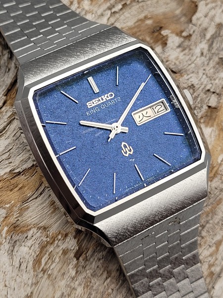1977 SEIKO KING QUARTZ JDM KANJI 5856-5000 VINTAGE