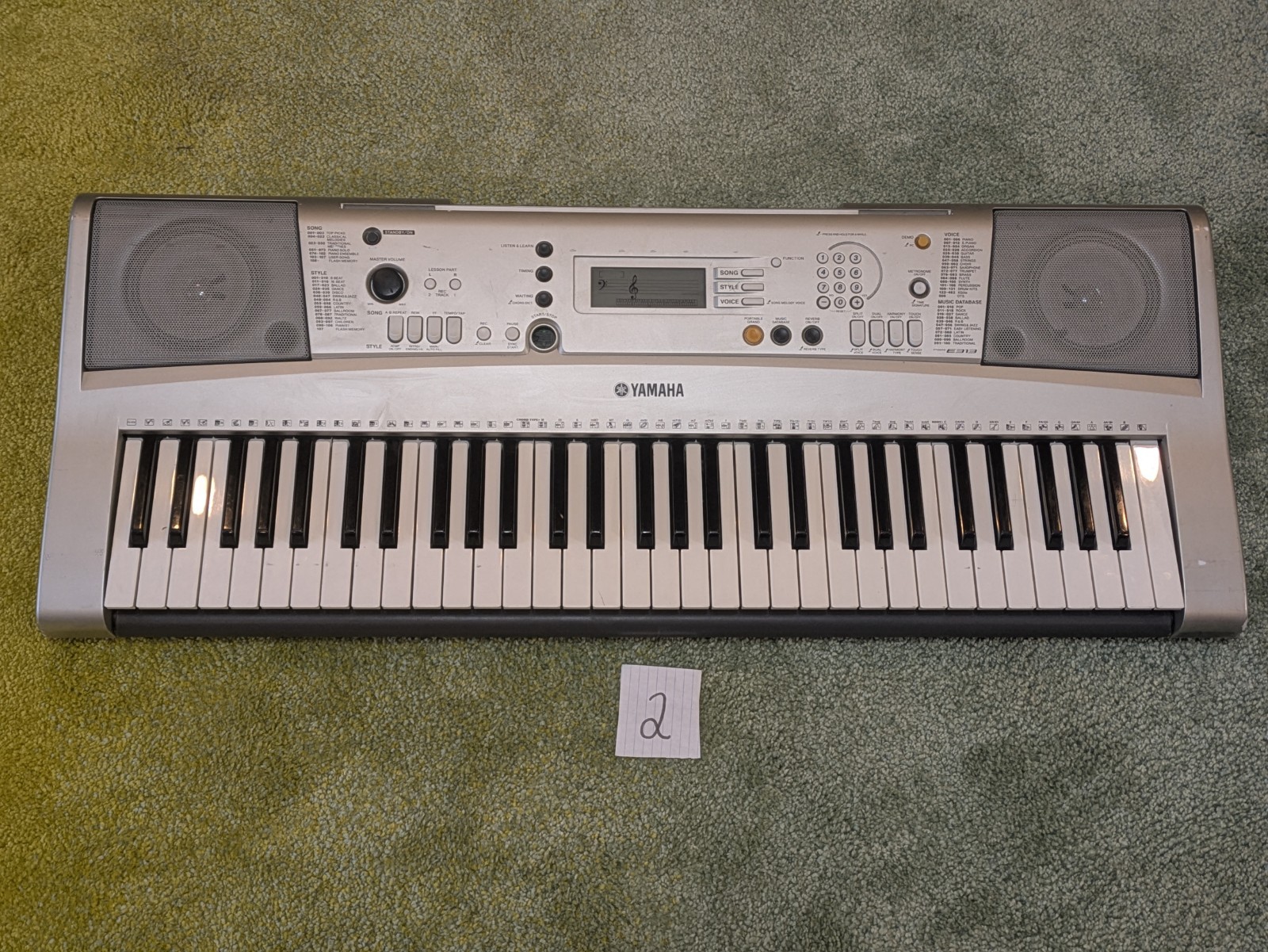 Electronic Piano Psr-e313 | Tested See Video!