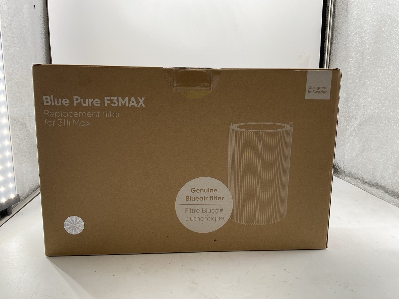 Genuine Blueair Blue Pure F3MAX+ Replacement Filter for 311i+ Max - New (A371)