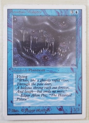 MTG Magic The Gathering- Phantom Monster Revised Edition Regular