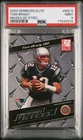 2003 DONRUSS ELITE MASKS OF STEEL #MS-5 TOM BRADY /400 PSA 9 Game Used Facemask