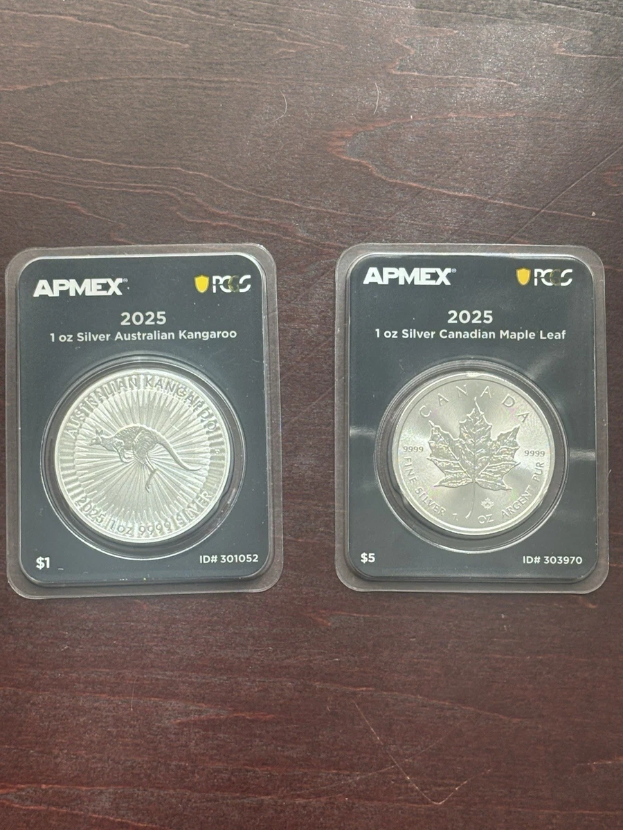 APMEX PCGS Certified Silver Bullions for sale | eBay
