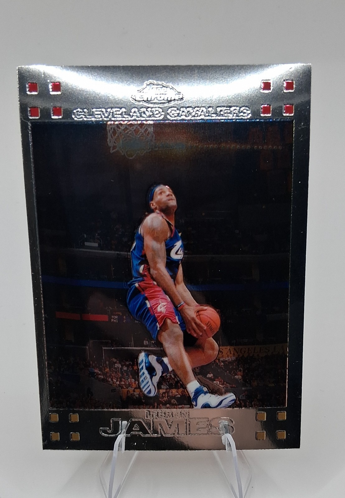 2007-08 Topps Chrome - LeBron James #23