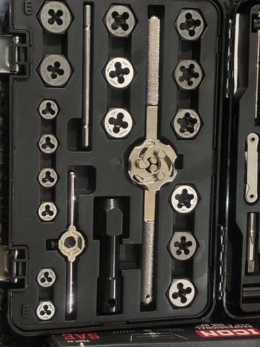 ICON TDST-41 Piece SAE Professional Tap & Die Set 59158 (NEW) FAST SHIPPING image 7