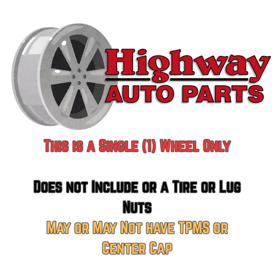 Алюминиевый обод колеса 17x7-1/2 17 дюймов для Ford Escape 2013 2014 2015 2016 черный - Изображение 3 из 4