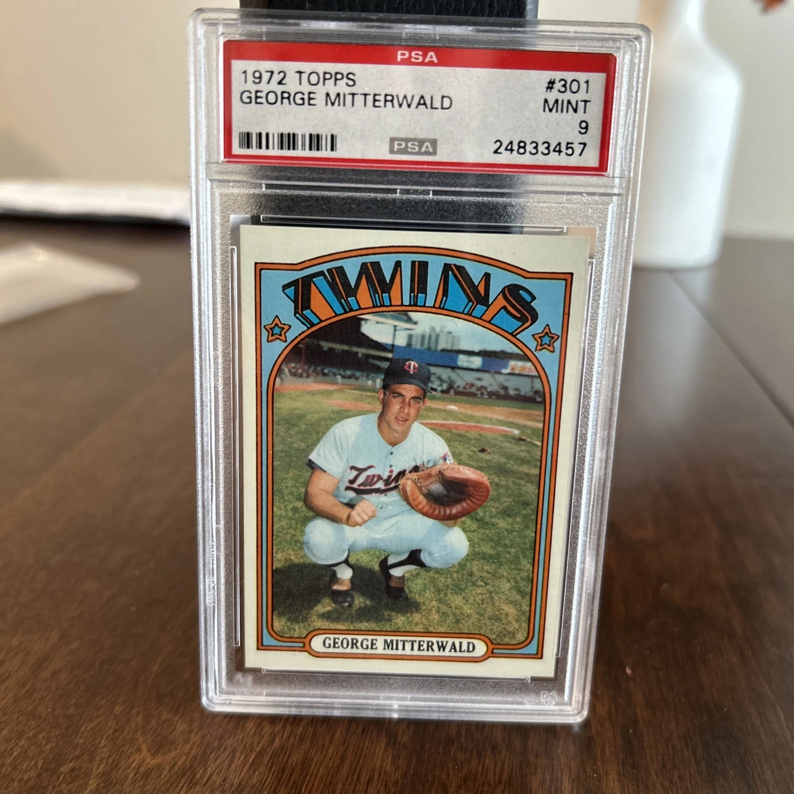 George Mitterwald trading card
