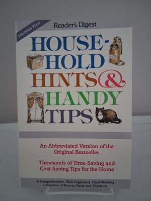 Reader's Digest Household Hints & Handy Tips Paperback 1996