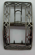 Single Silver Georgian Shoe Buckle c. 1773