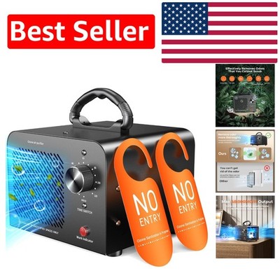 Commercial Ozone Machine 48,000mg/h - High Capacity Air Purifier for 4000 Sq Ft