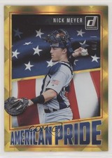 2018 Panini Donruss American Pride Gold 47/99 Nick Meyer #AP5 hg6