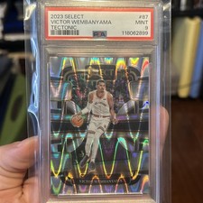 2023-24 Panini Select - Concourse Victor Wembanyama #87 Tectonic Prizm (RC)