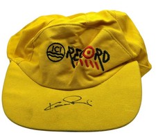 KEKE ROSBERG F1 WORLD CHAMPION SIGNED WILLIAMS ICI SPONSOR VINTAGE BASEBALL CAP