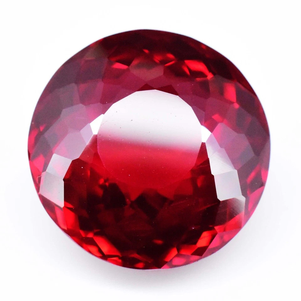 36.10 Ct Round Natural Pyrope Garnet 19MM Attractive Excellent Gemstone Tanzania - Image 3 of 4