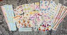 Vtg Mrs. Grossman's CM Birthday Party Celebration Stickers Lot