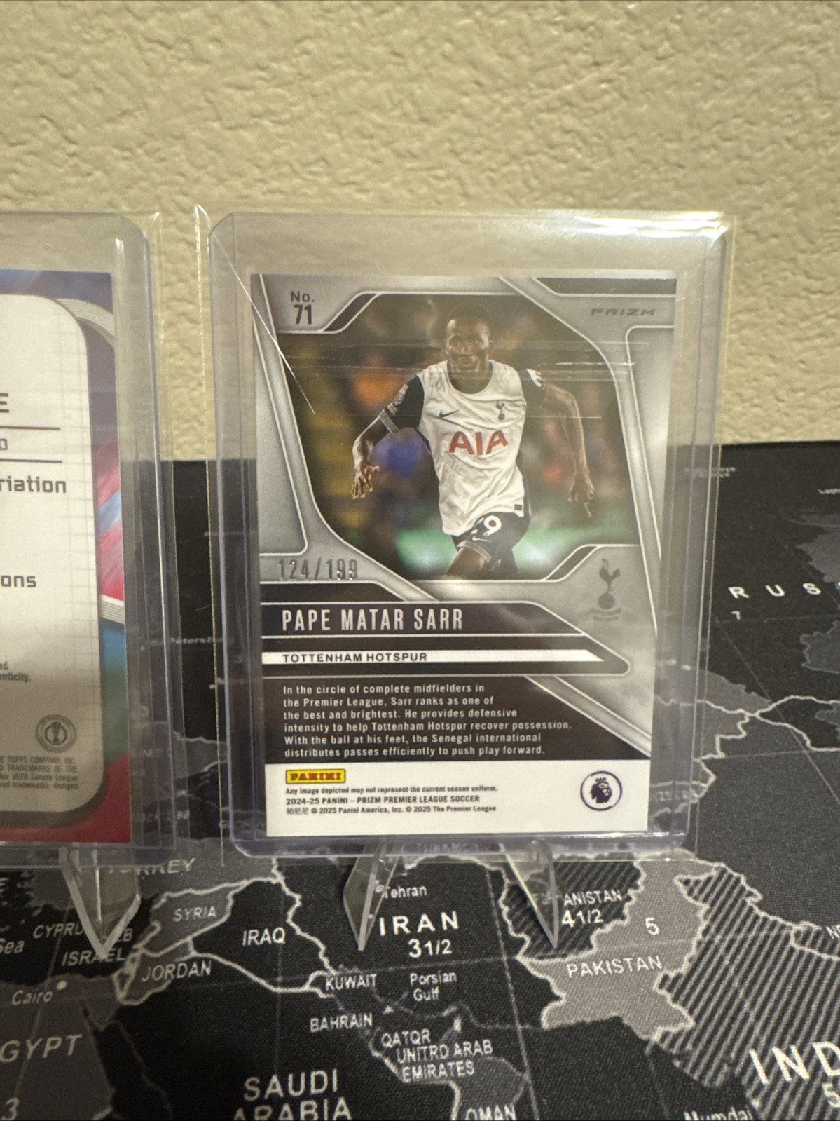 Soccer Numbered/Auto Lot of Tottenham Hotspur view 10