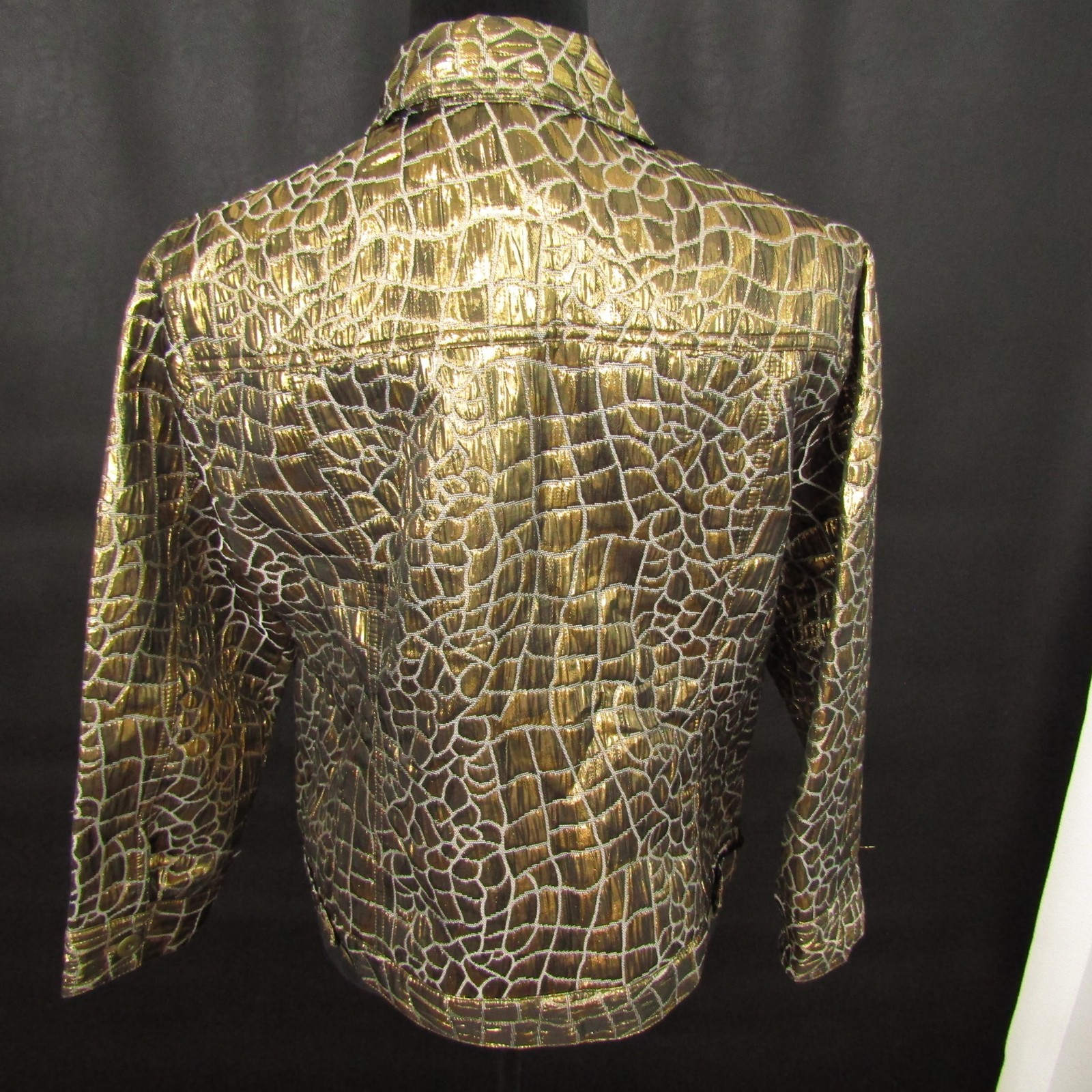 Ruby Rd. Jacket Button Up Collared Neck Womens 12… - image 3