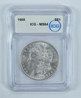 1900 Morgan Silver Dollar MS64 ICG *9903