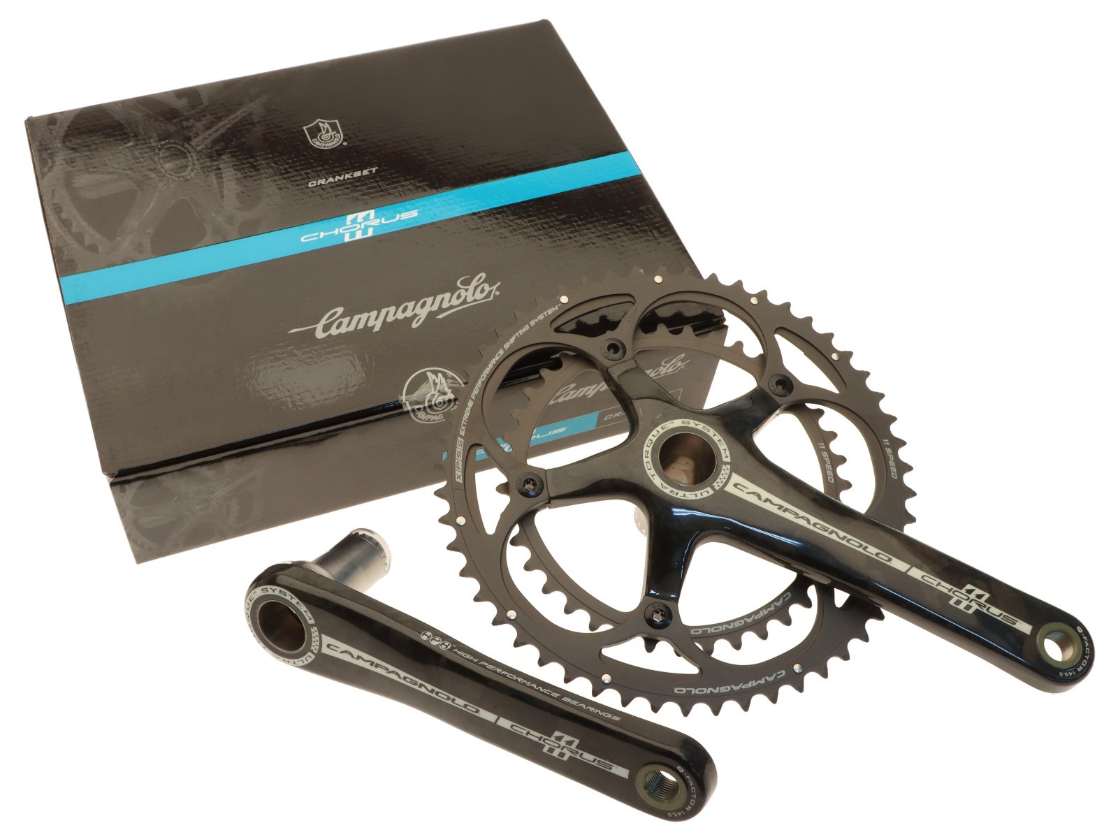 Campagnolo Chorus Carbon Crankset 5339T 11 Speed 175mm 2011 NEW NOS 46890₽