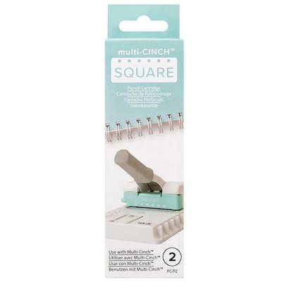 We R Memory Keepers Multi Cinch Cartridge - Square Punch - 2:1