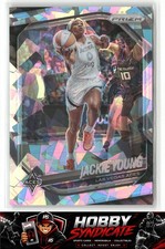 2025 Panini Prizm WNBA #23 Jackie Young Ice Prizms