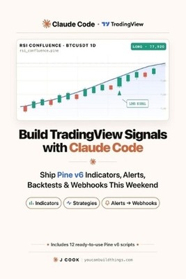 Build TradingView Signals with Claude Code: Ship Pine v6 Indicators, Alerts, Bac