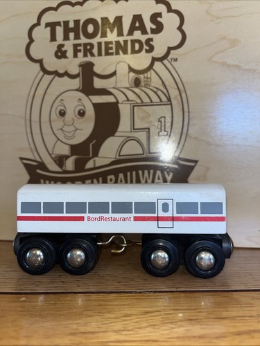 BRIO BORD RESTAURANTE AUTOBÚS THOMAS FRIENDS TREN MADERA FERROCARRIL COMPATIBLE! - Imagen 1 de 9